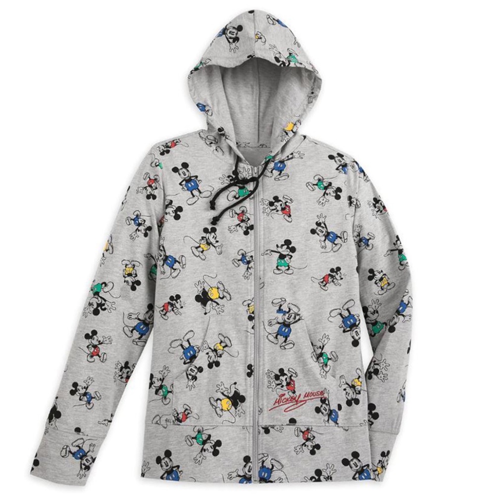 Official Walt Disney World Mickey Mouse Zip Up Sweatshirt size 2x